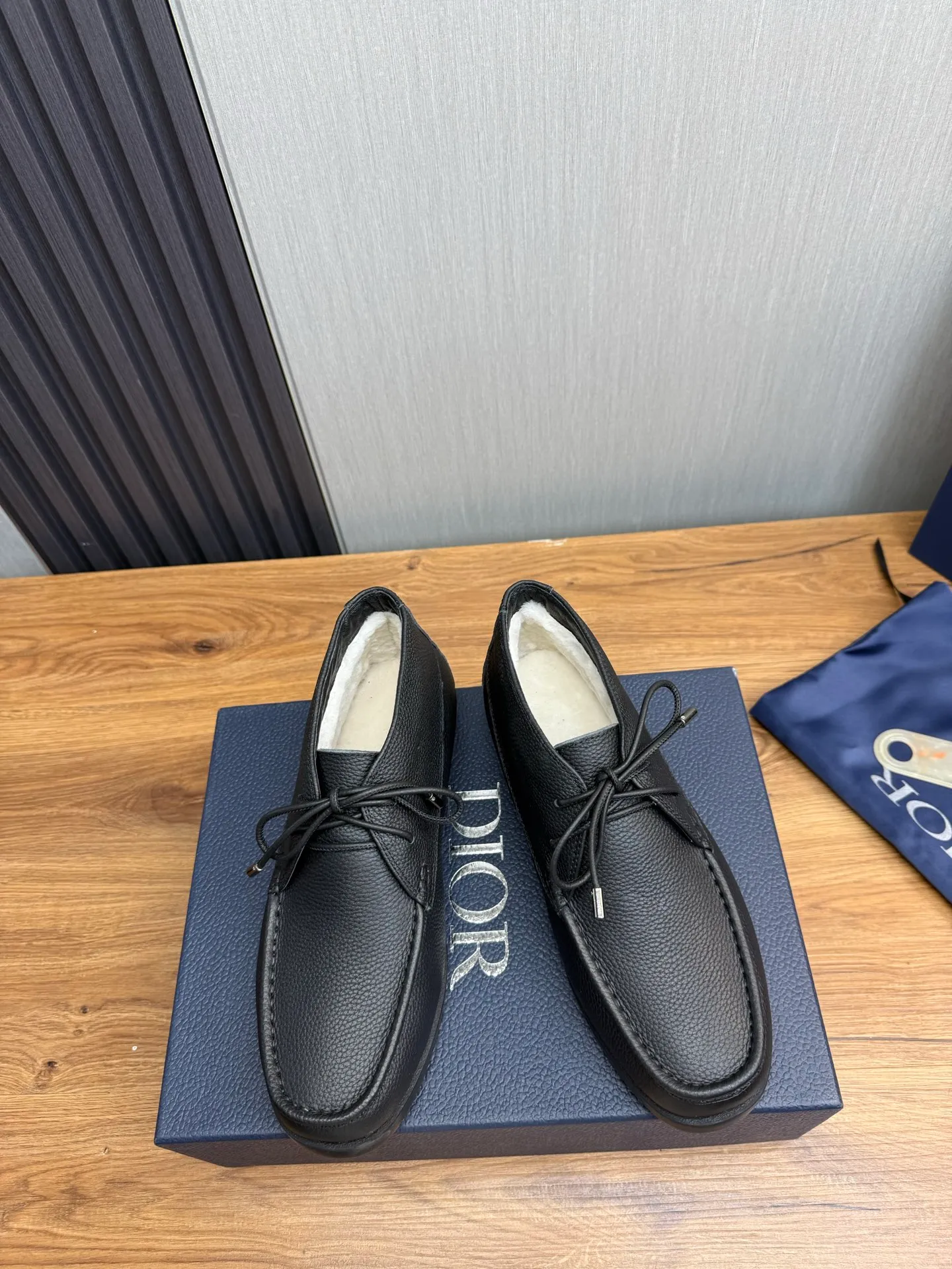 Factory price 620💰🈶Pili.Mauri [Dior] Men's official website na hot sale🔥Imported cowhide + cowhide lining. Original rubber wear-resistant outsole. High quality shipment ⬆️Code number 38-44, (45 customized)